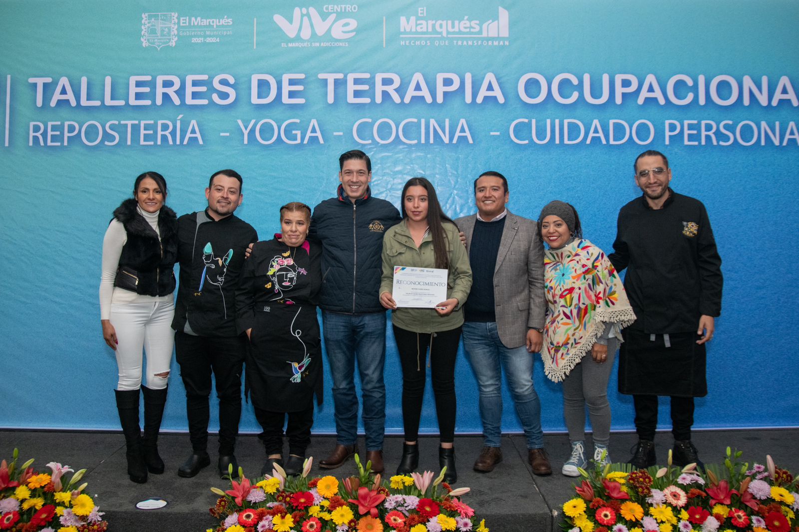 Rodrigo Monsalvo encabezó la Clausura de Talleres de Terapia Ocupacional, Cuarta Edición