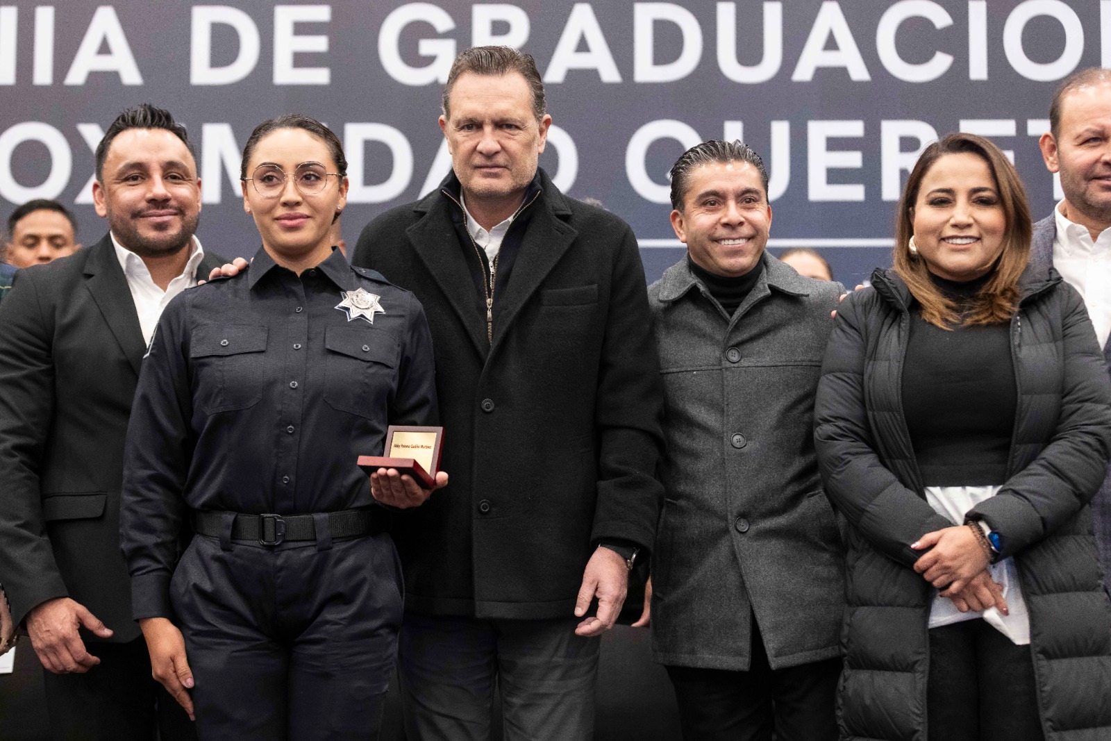 Encabeza Gobernador ceremonia de graduación de Policía de Proximidad Queretana 2023