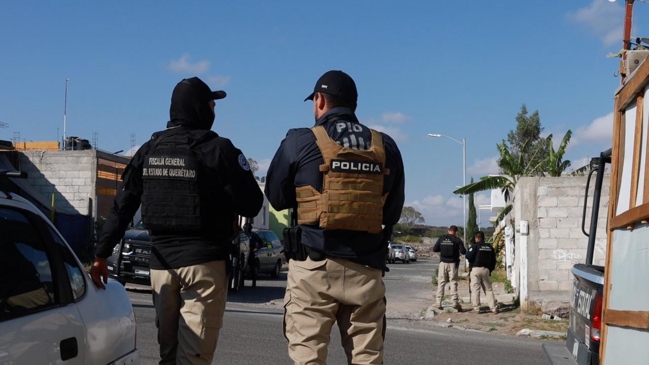 7 cateos y 4 detenidos en San Juan del Río