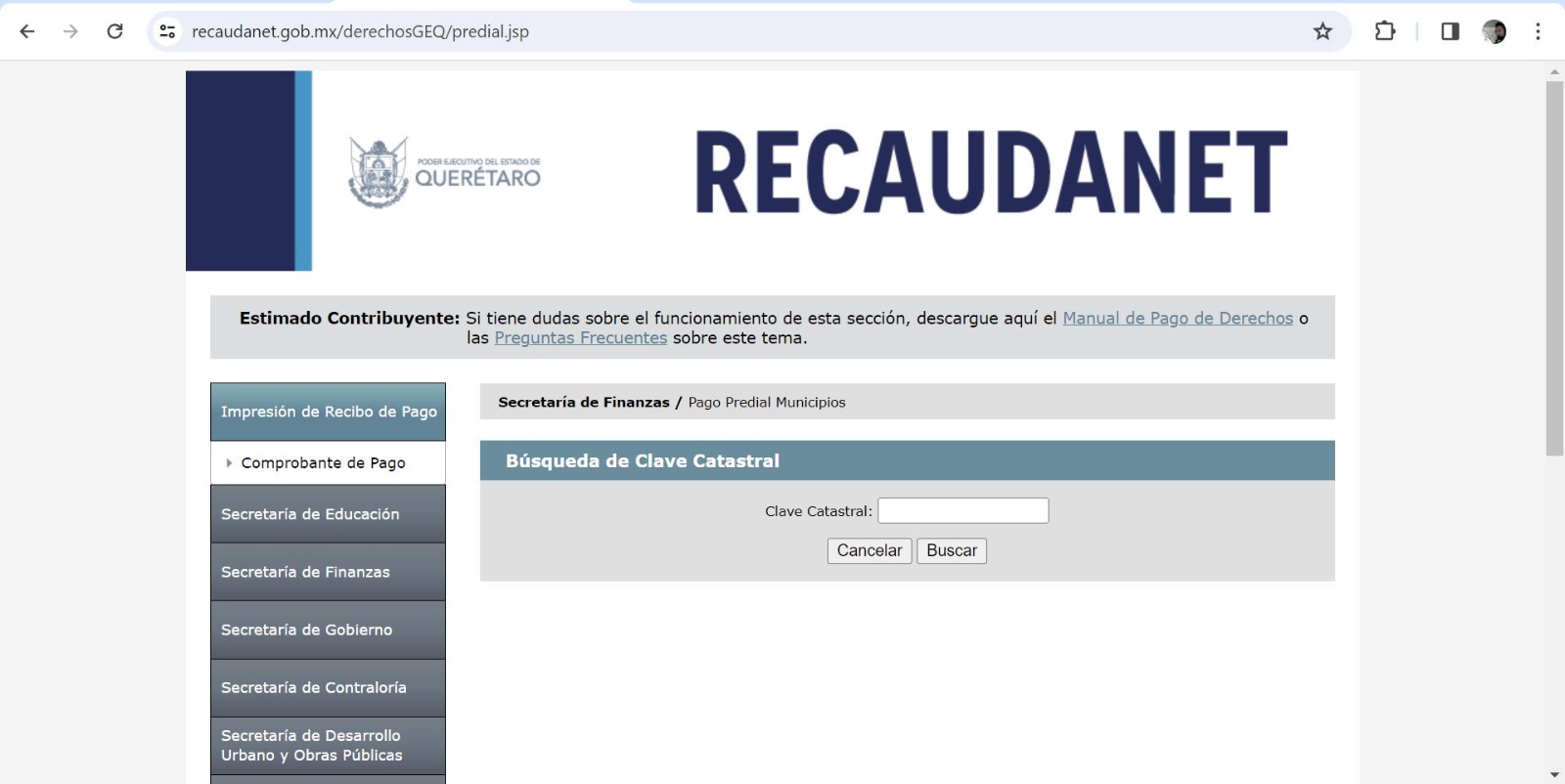 Facilitaran pago del predial a través de RECAUDANET