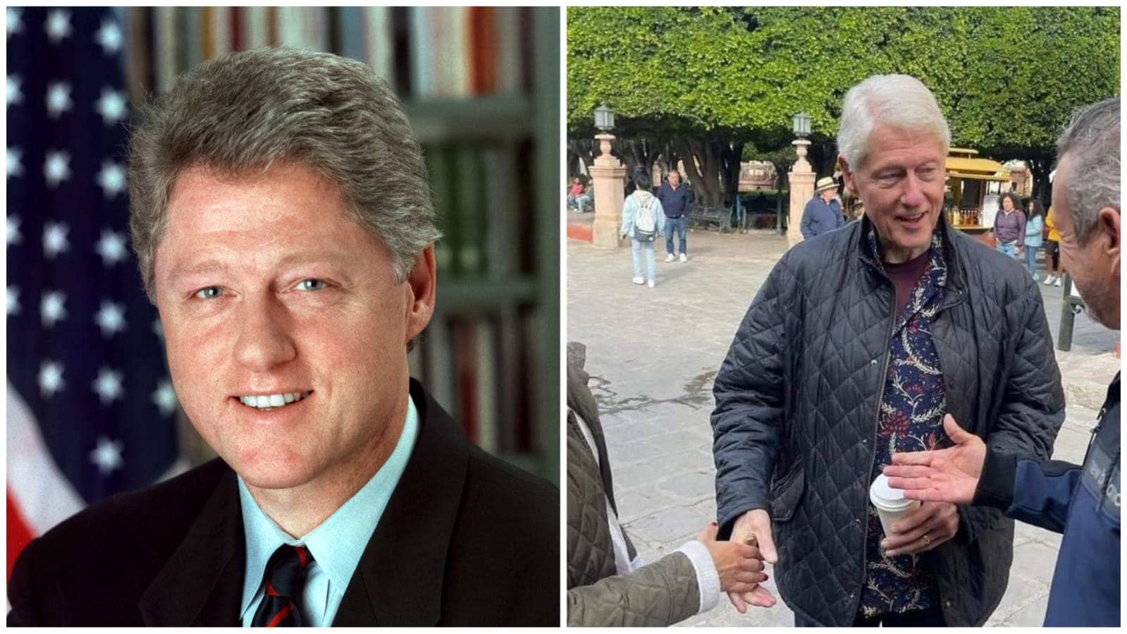 El ex presidente de Los Estados Unidos de América Bill Clinton anduvo de visita en San Miguel de Allende
