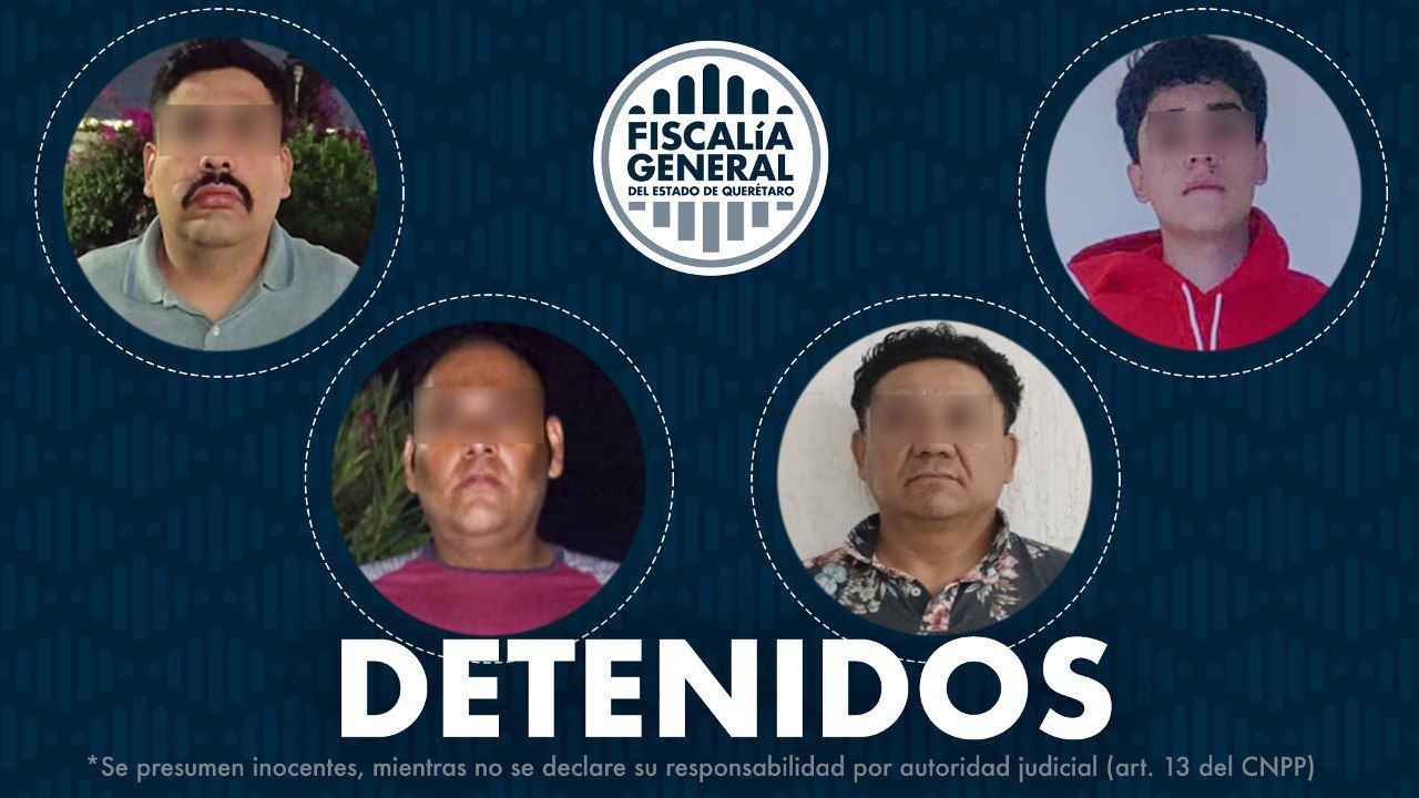 Cuatro detenidos por robo a casa habitación en El Refugio