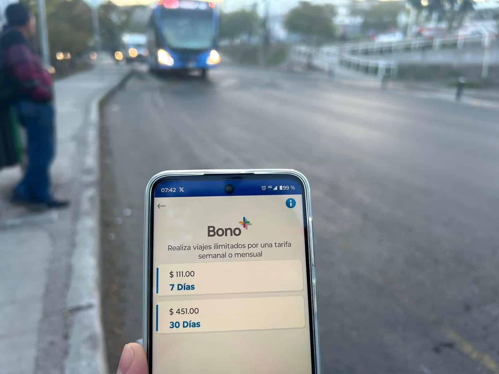 Se registró más de 1000 bonos de Qrobús