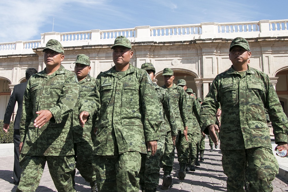 300 Elementos del Ejército Mexicano y Guardia Nacional reforzarán la seguridad en Querétaro.