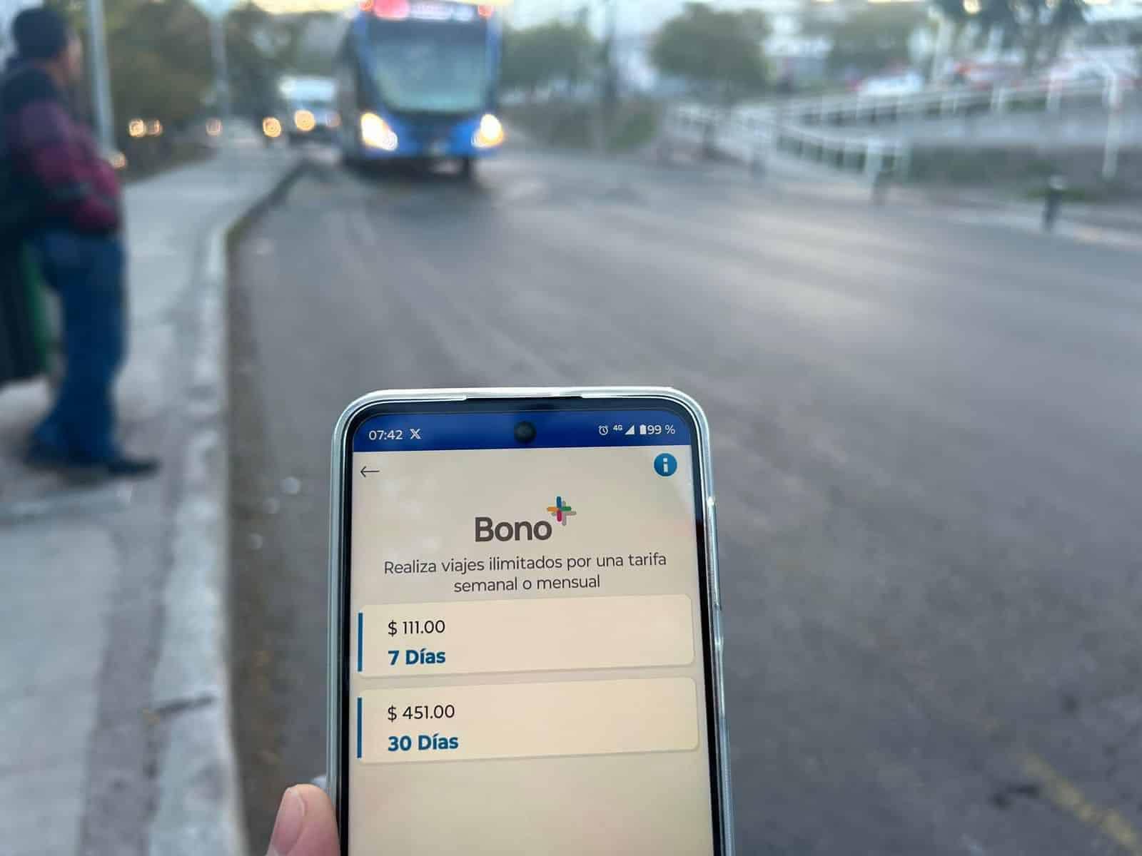 Se presentaron fallas en el sistema de bonos de Qrobús