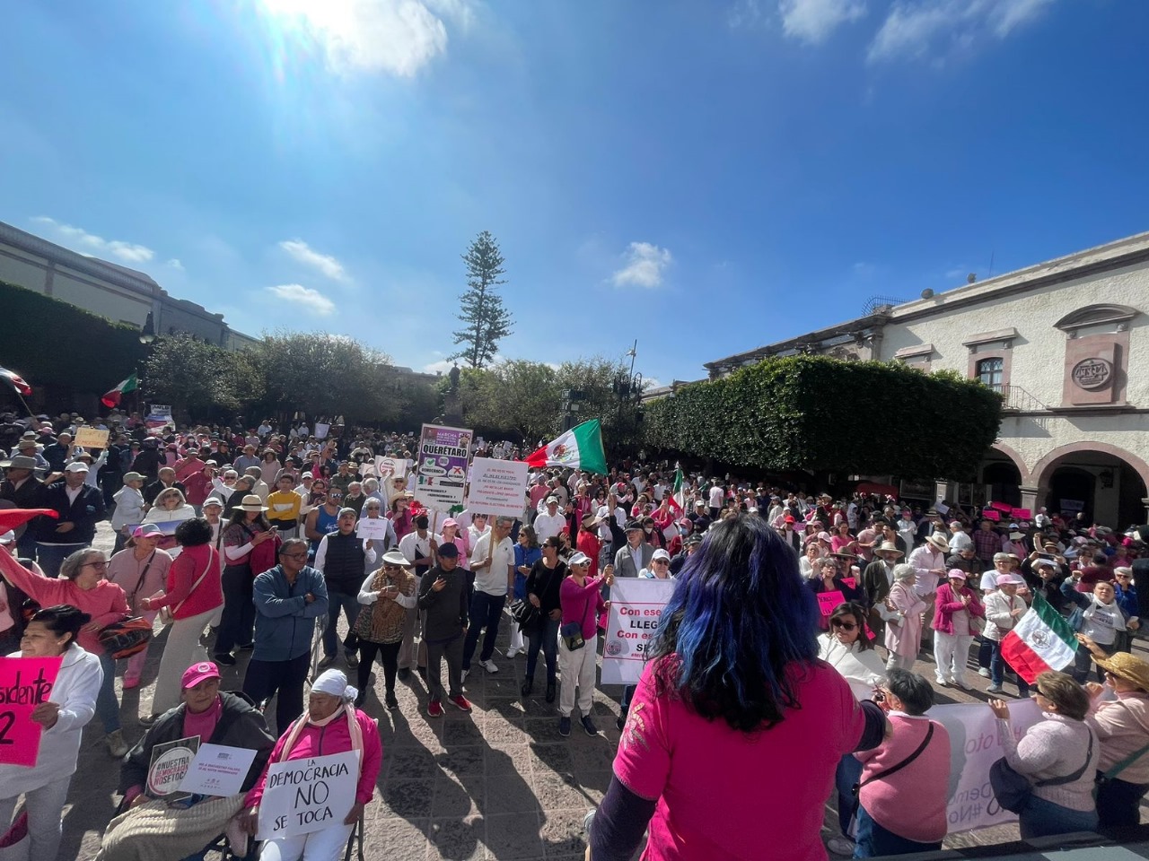 Marcha Ciudadana fue para pedirle a AMLO que saque las manos de las elecciones: Eduardo Chávez