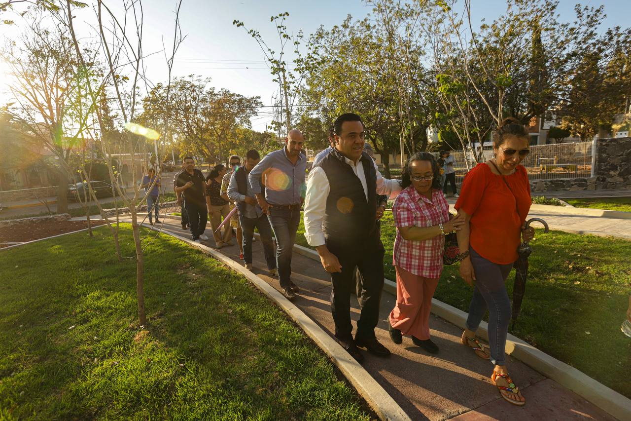 Parque Constituyentes del Parque reporta un 60 por ciento de avance