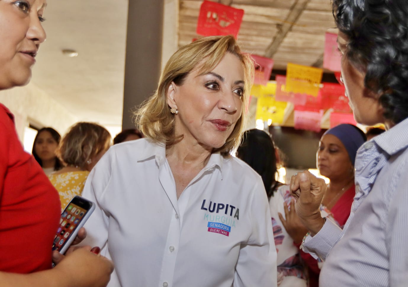 Hoy nos piden en las calles, defiendan la paz y tranquilidad de Querétaro: Lupita Murguía