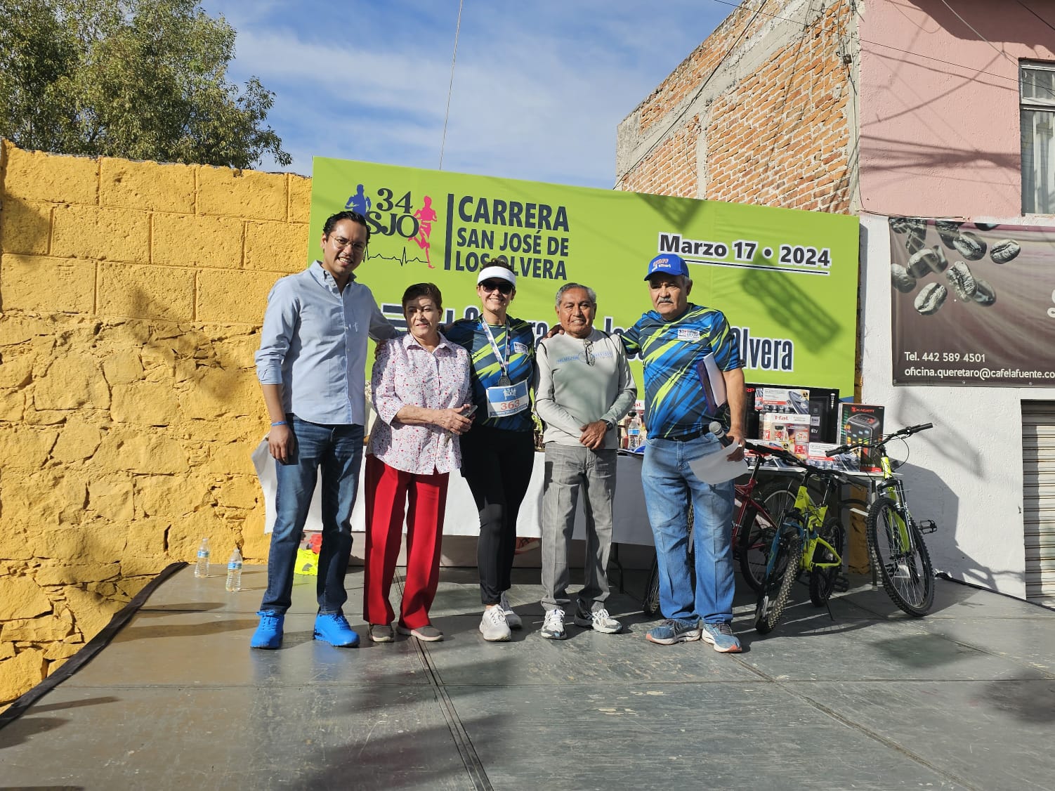 Acude Chepe Guerrero a la 34 carrera de San José de los Olvera