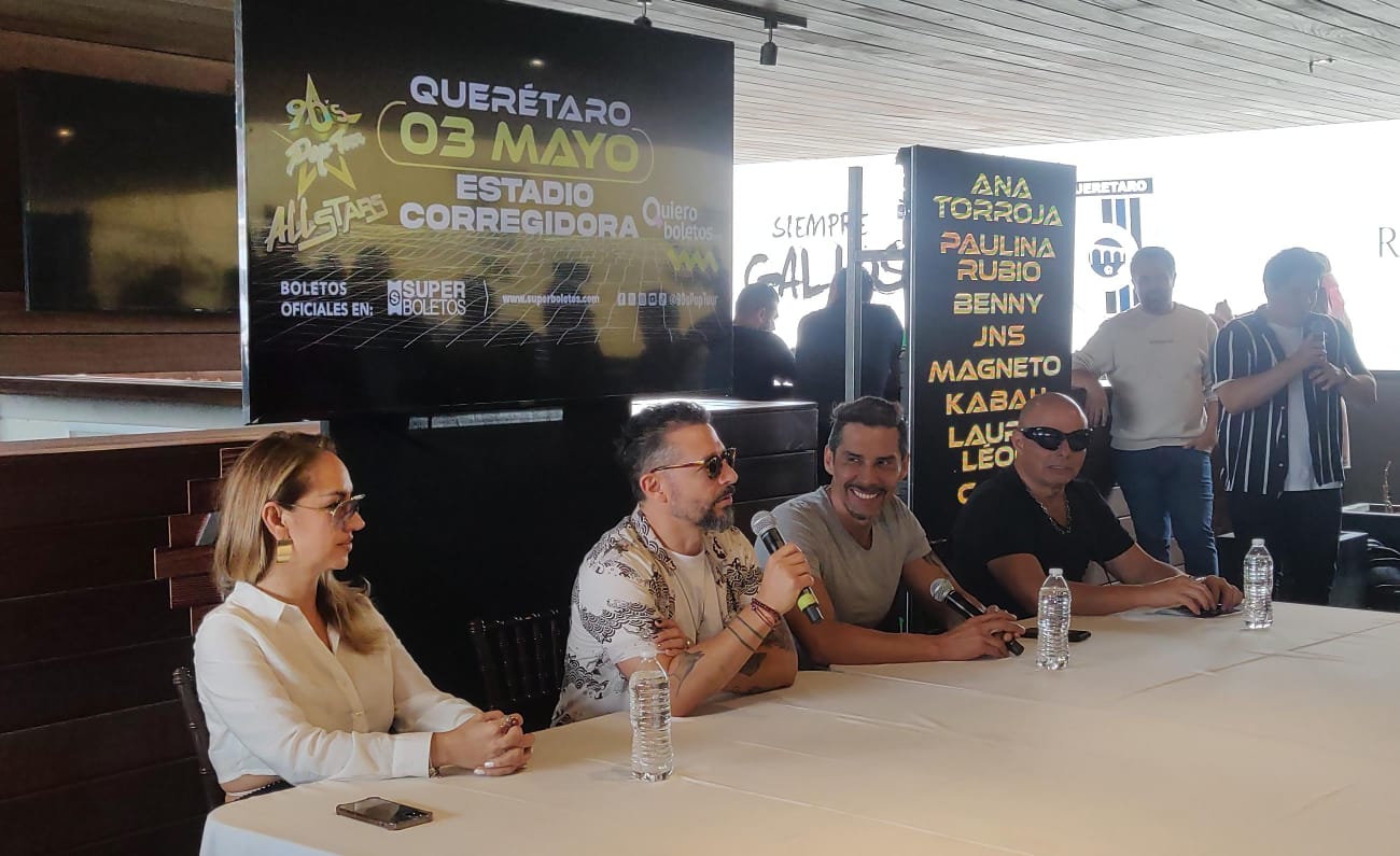 90s Pop Tours All Stars el próximo 03 de Mayo en Querétaro