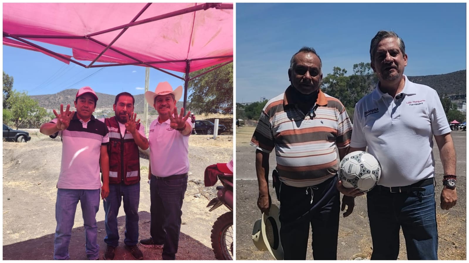 CONVIVE LUIS HUMBERTO FERNÁNDEZ CON EQUIPO DE FÚTBOL ‘REAL DE SAN ISIDRO’