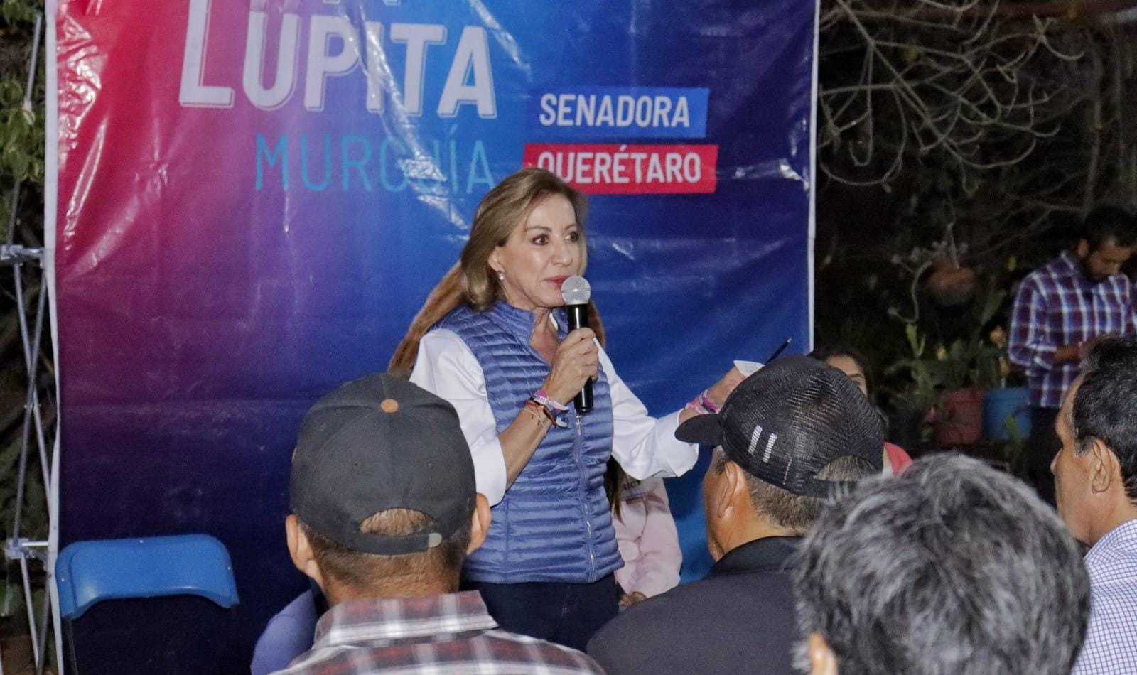 Apoyaré en el Senado a los pueblos y comunidades indígenas de Querétaro: Lupita Murguía