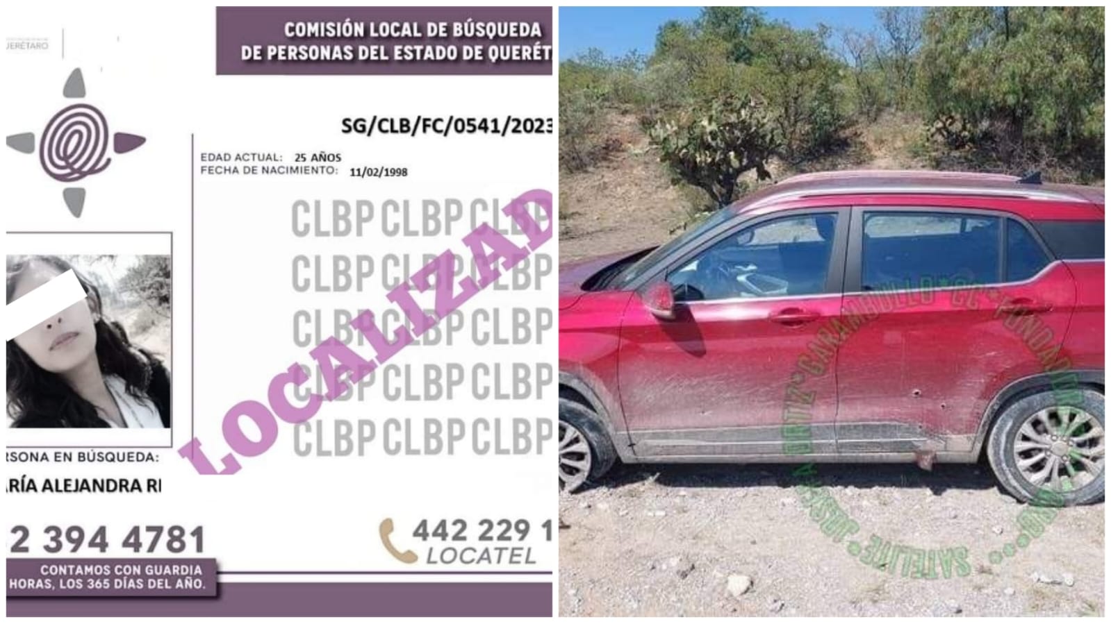 Localizan a mujer que tenía nueve meses desaparecida sin vida en Hidalgo