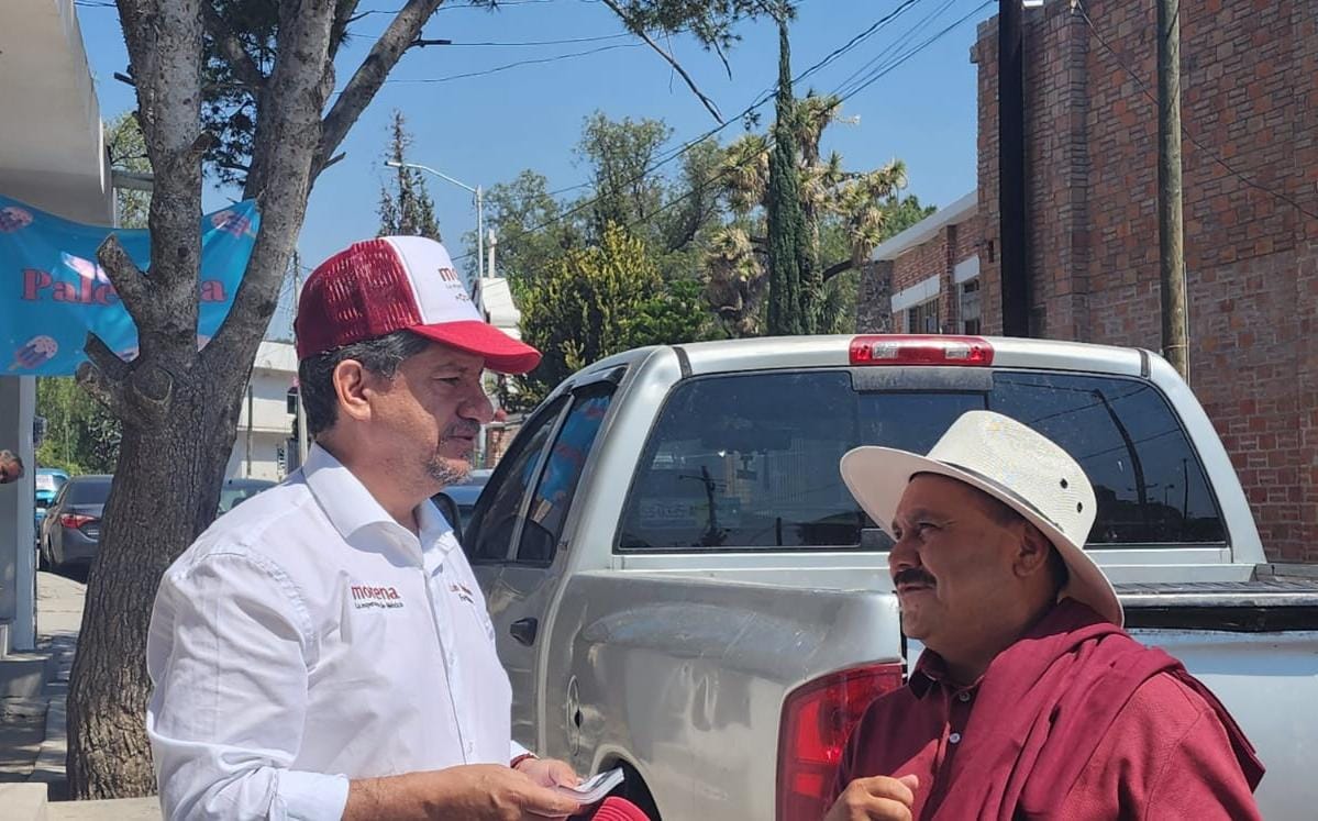 ACUDE LUIS HUMBERTO FERNÁNDEZ A LA MONJA, EN SANTA ROSA JÁUREGUI, Y VECINOS EXPRESAN SU RESPALDO AL PARTIDO MORENA