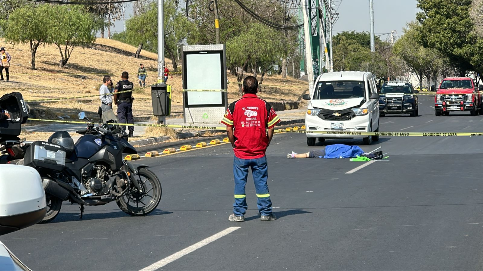 Muere mujer adulta al ser arrollada frente al Estadio Corregidora