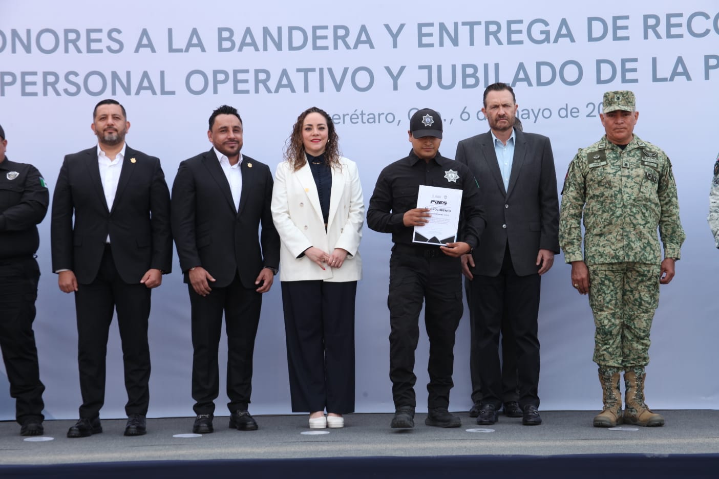 Reconoce Sociedad Civil a elementos de la Policía Estatal