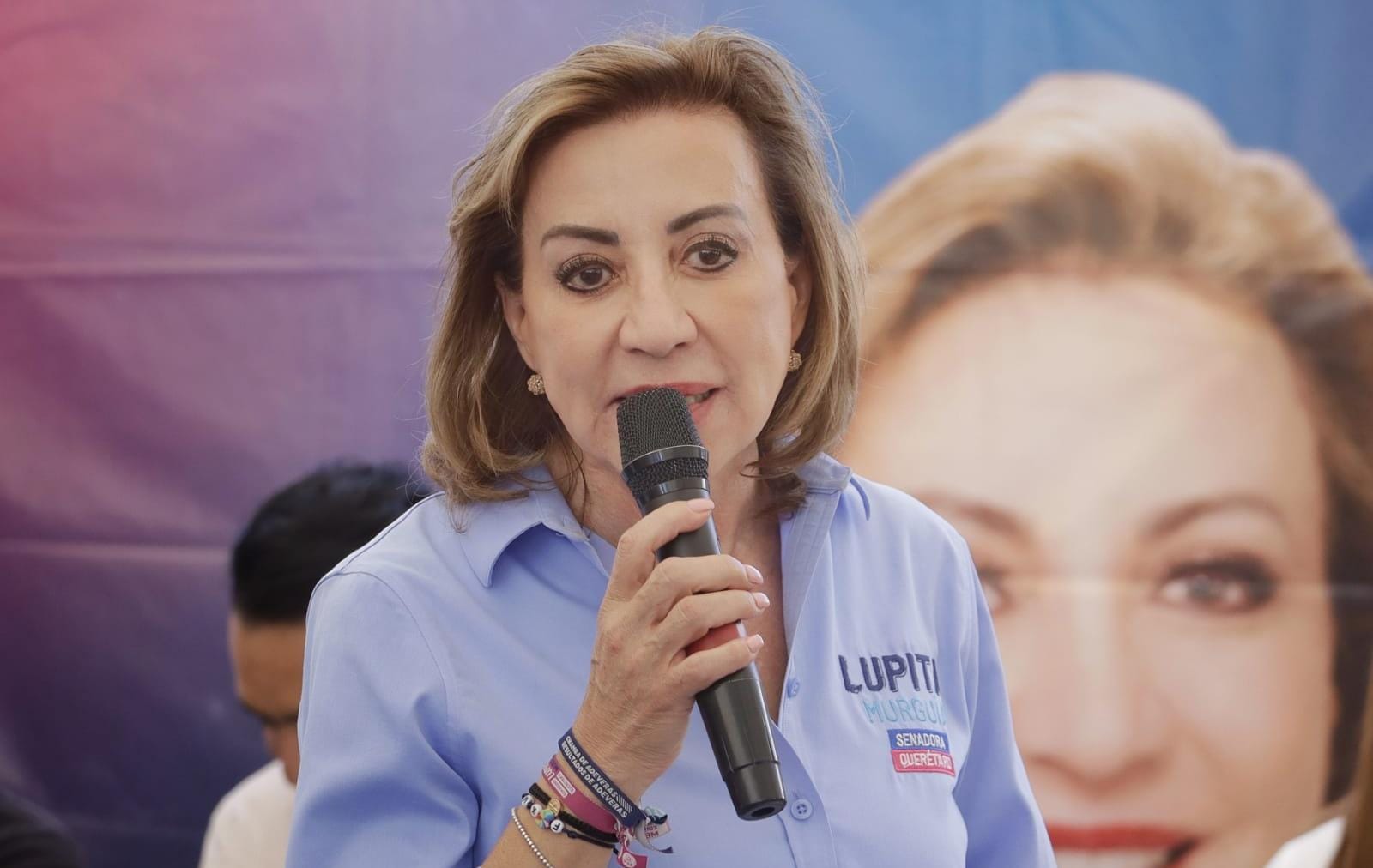Lupita Murguía legislará en el Senado para agilizar los procesos de denuncia