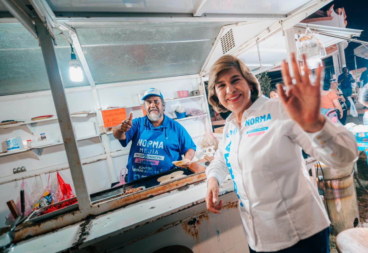 NORMA MEJÍA AMPLIARÁ APOYOS ALIMENTARIOS Y PROGRAMAS SOCIALES EN BENEFICIOS DE LOS TEQUISQUIAPENSES