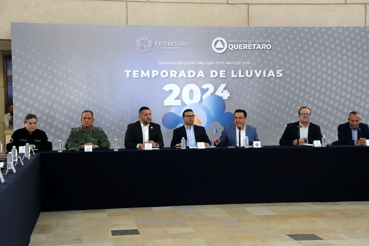 Listo el Municipio de Querétaro para la Temporada de Lluvias de este 2024