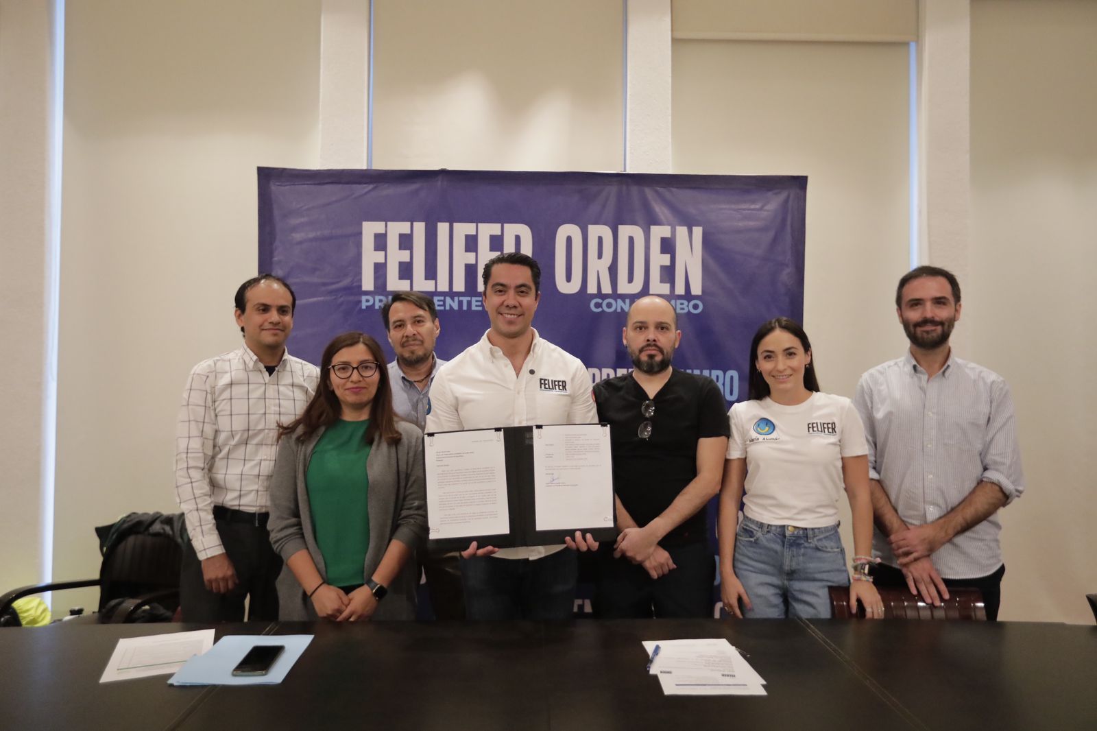 Realiza Felifer firma del “Observatorio de Movilidad” por la UAQ