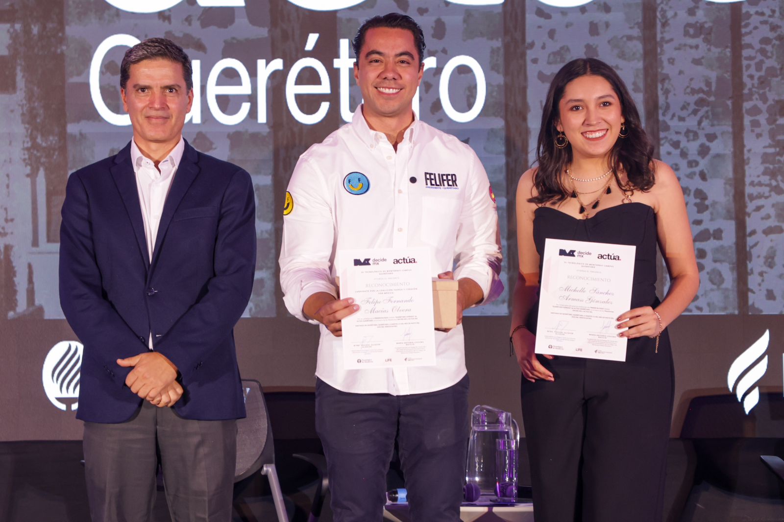 Felifer Macías participó en el “Foro Actúa Querétaro” del Tecnológico de Monterrey