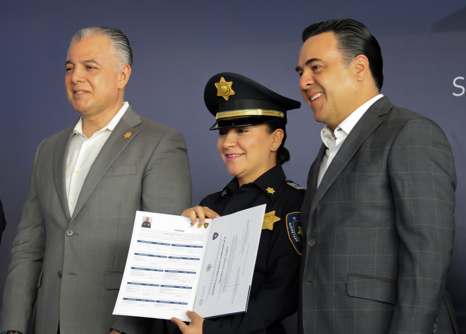 20 nuevos policías se incorporan a la Secretaría de Seguridad Pública Municipal de Querétaro