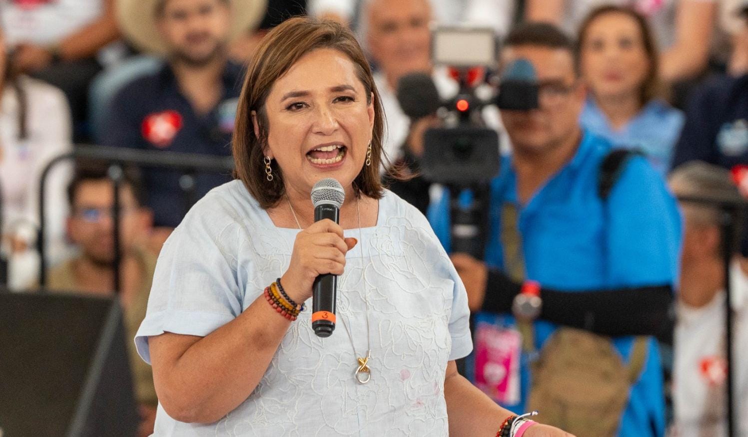 Xochitl Gálvez visitó el municipio de San Juan del Río