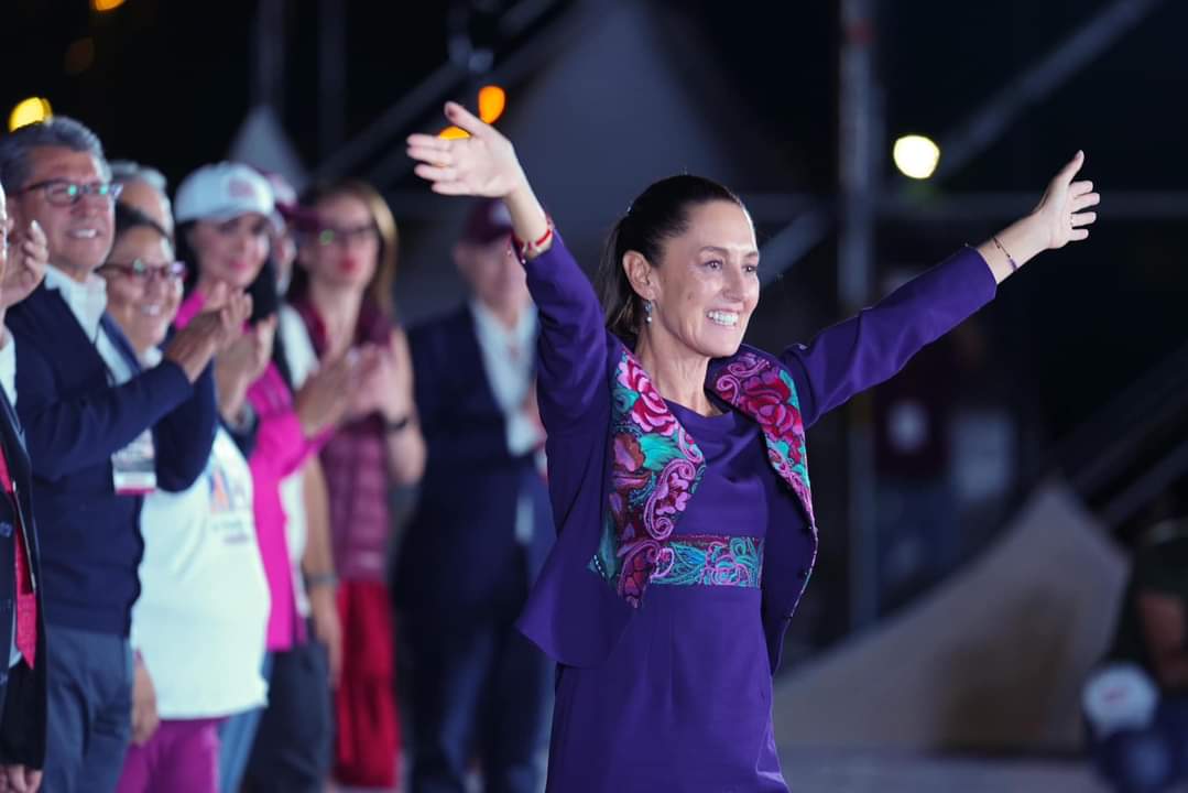 CLAUDIA SHEINBAUM: “POR PRIMERA VEZ EN 200 AÑOS DE LA REPÚBLICA, SERÉ LA PRIMERA MUJER PRESIDENTA.”