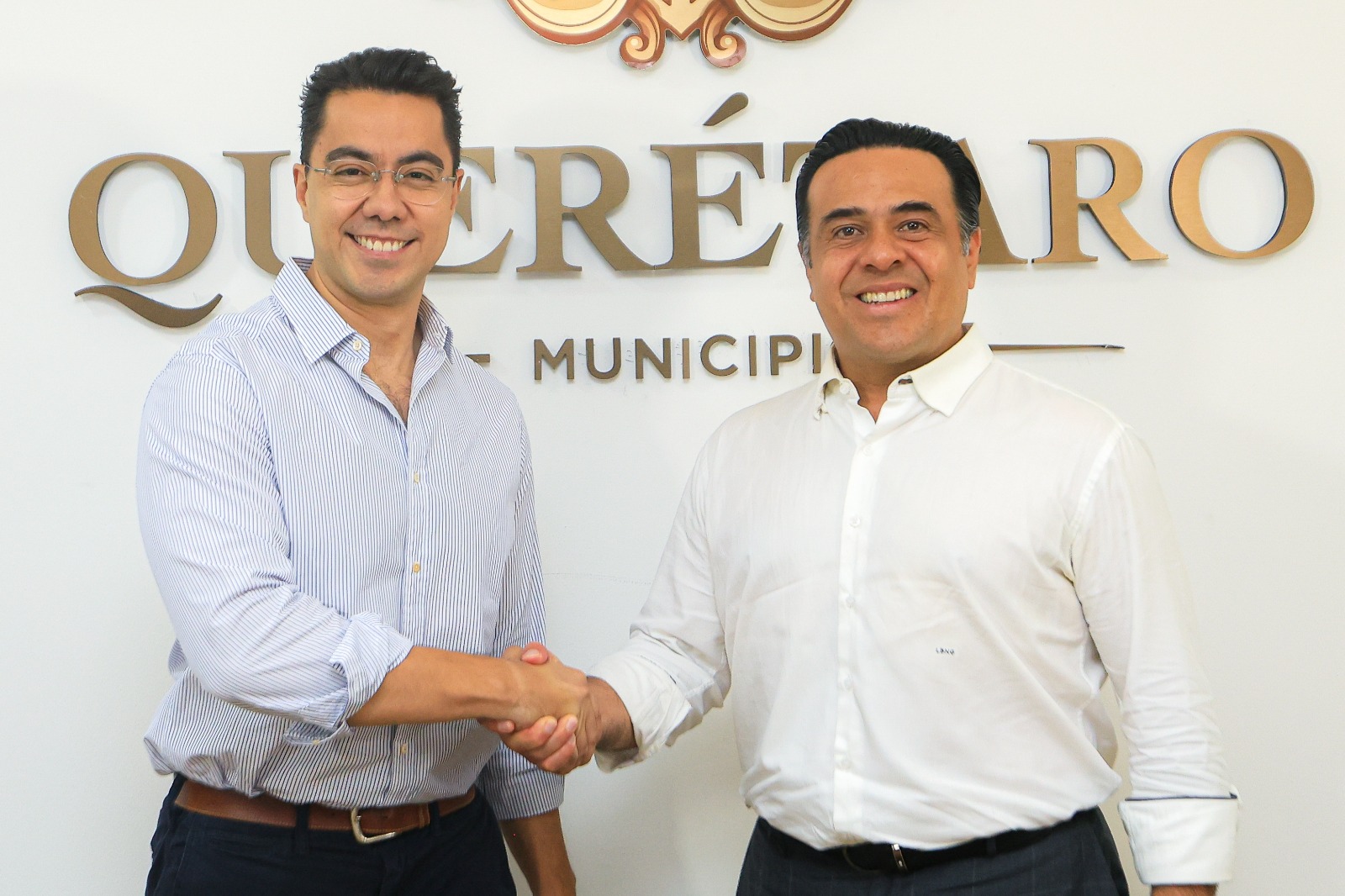 Se reúne el presidente municipal Luis Nava con El presidente electo Felifer Macías