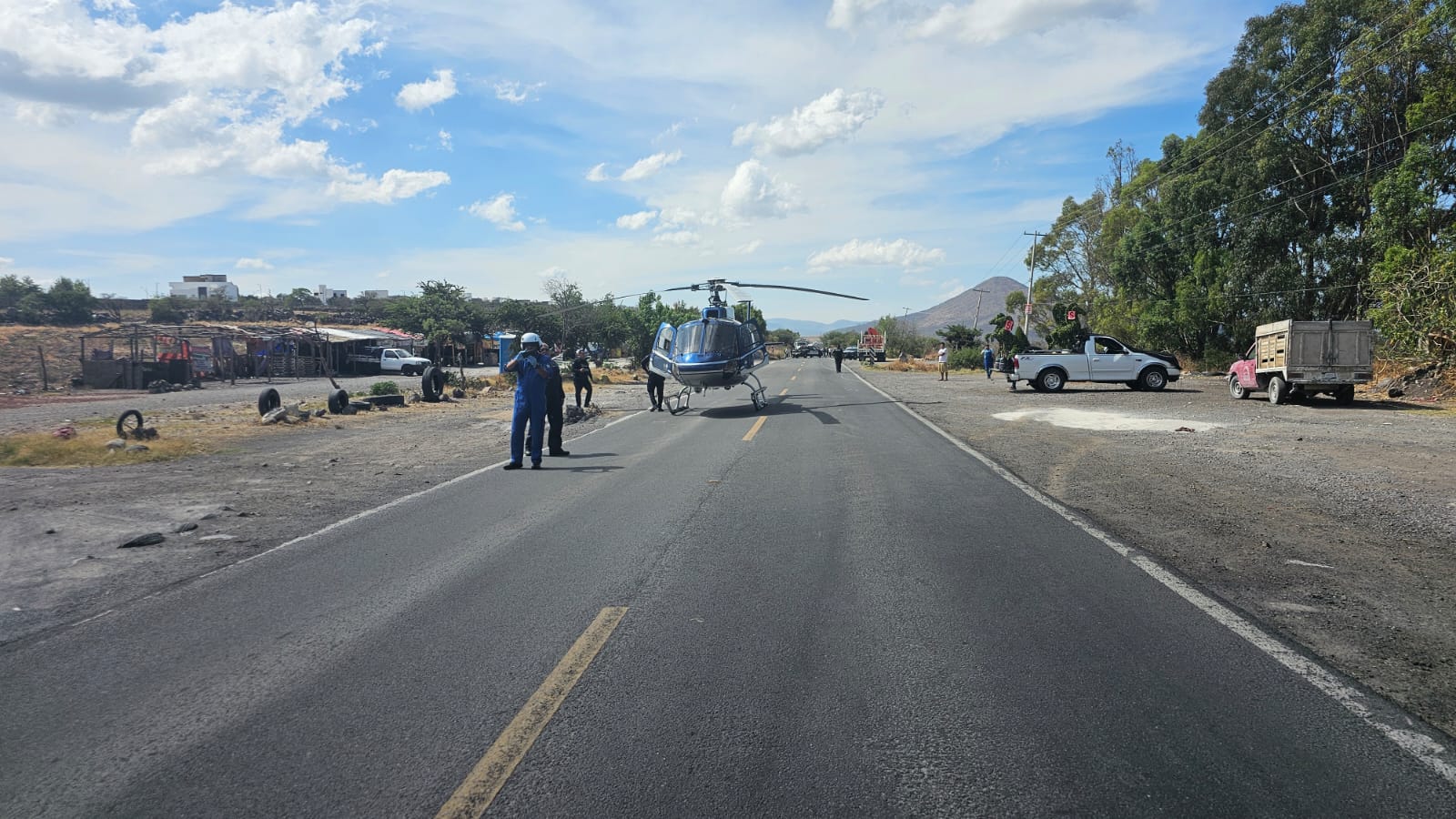 Riña dejó a dos lesionados un baleado y un macheteado