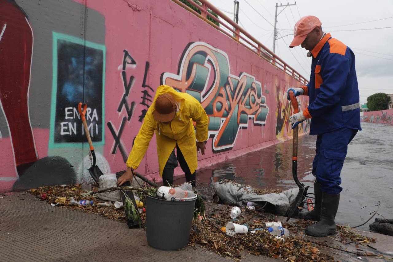 Continúa operativo del Municipio de Querétaro para la atención a las lluvias