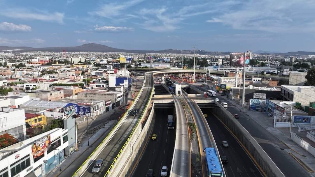 La próxima semana podría abrirse el puente a desnivel de Paseo 5 de Febrero y Tlacote