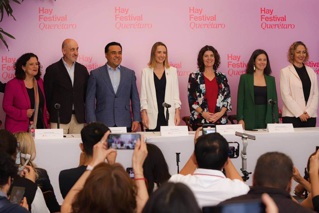 Participa Luis Nava en anuncio del Hay Festival 2024, en su novena edición