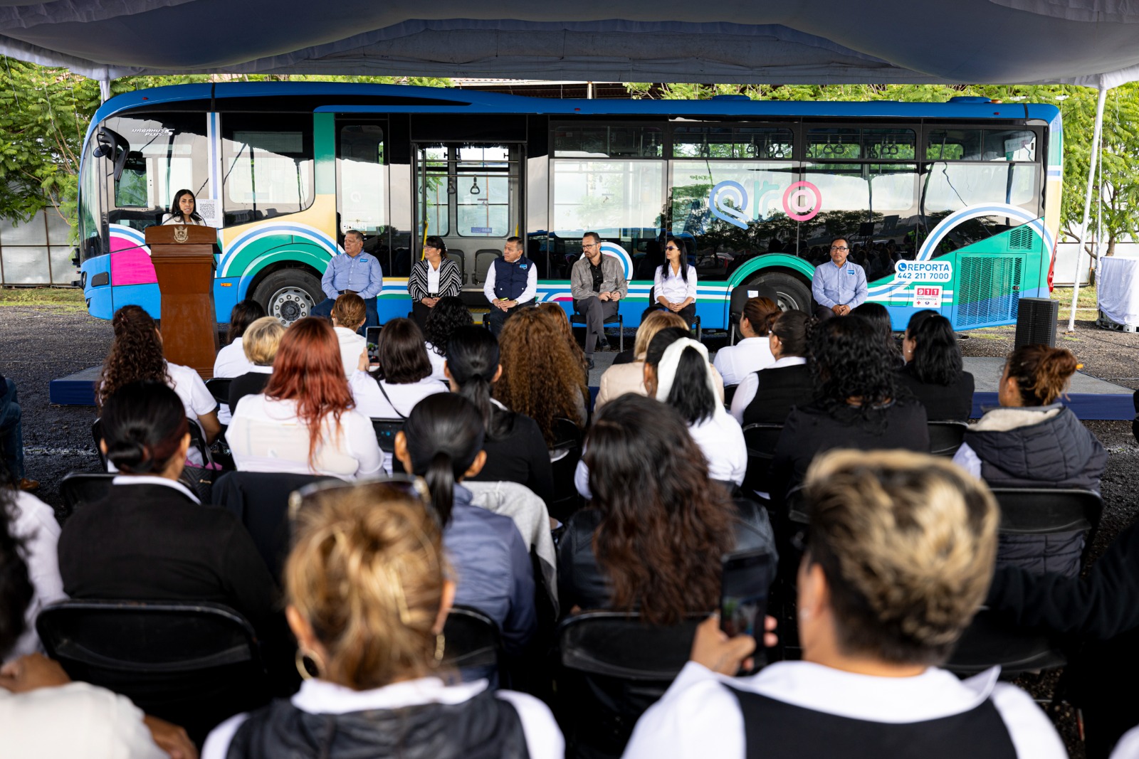 Encabeza Mauricio Kuri el inicio del Curso de Capacitación para mujeres operadoras de transporte