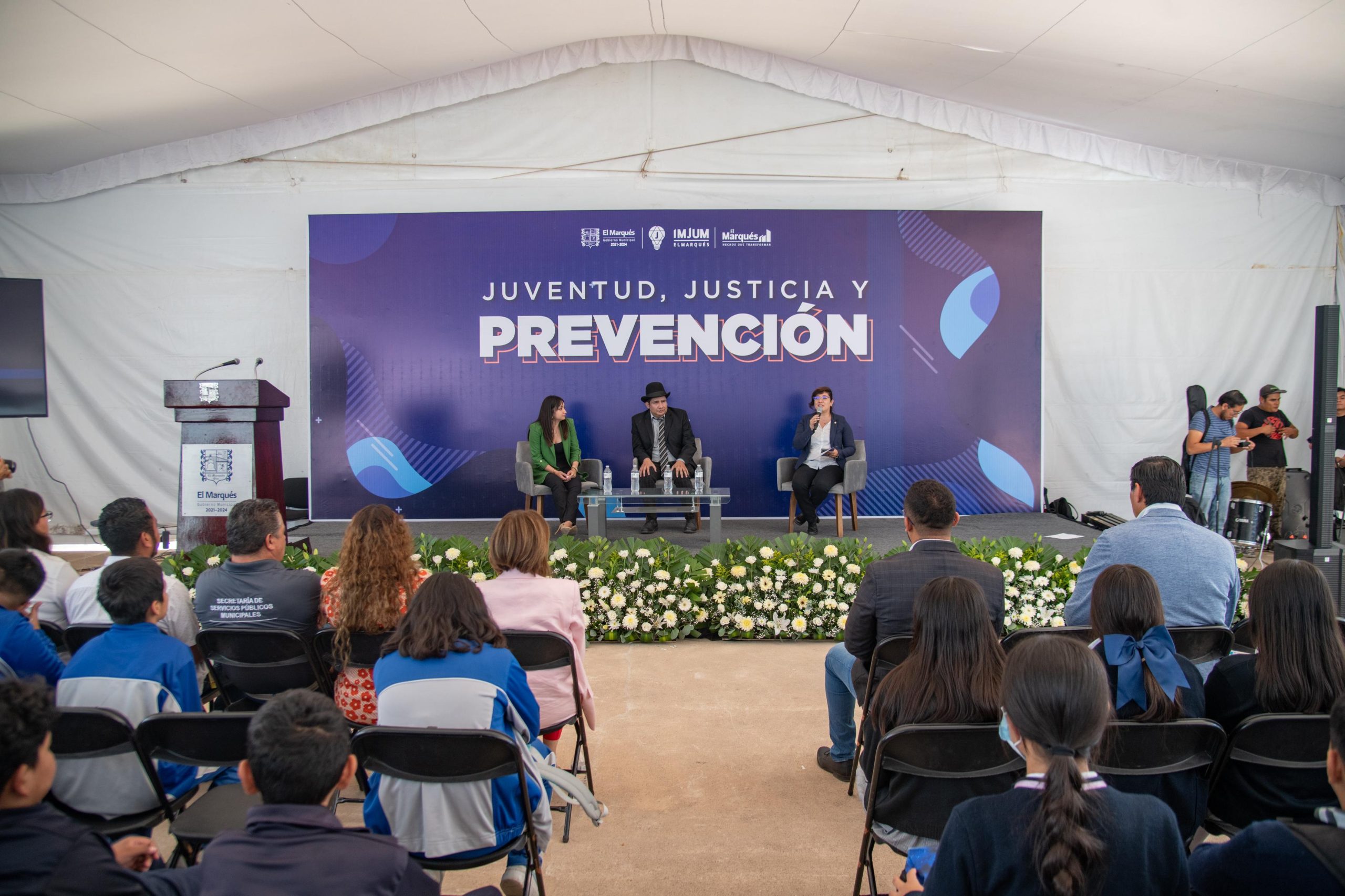 El Marqués realiza la segunda edición de “Justicia, Juventud y Prevención”