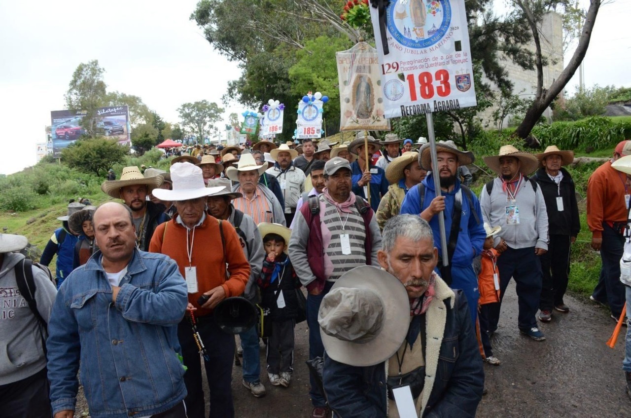 Presentan las salidas de mujeres y hombres para la Peregrinación a la Basílica de Guadalupe