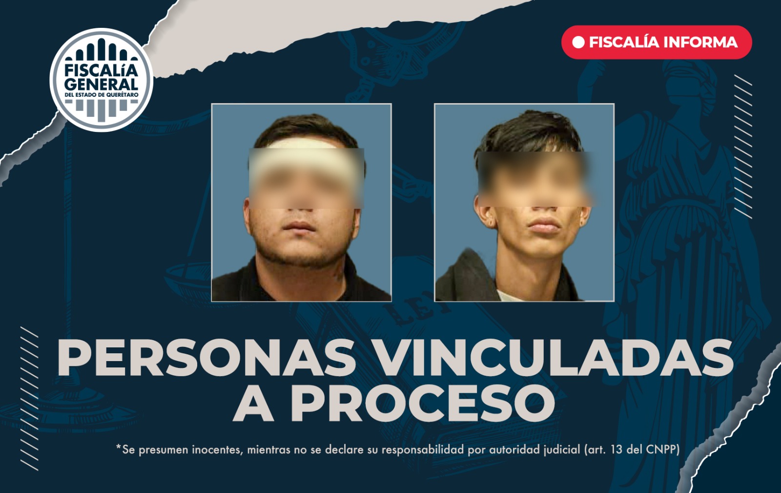 Fiscalía detuvo a dos presuntos asesinos