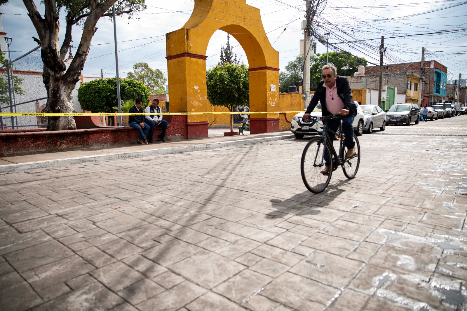 Impulsan autoridades estatales movilidad social con obras de mejoramiento urbano en el Centro Histórico