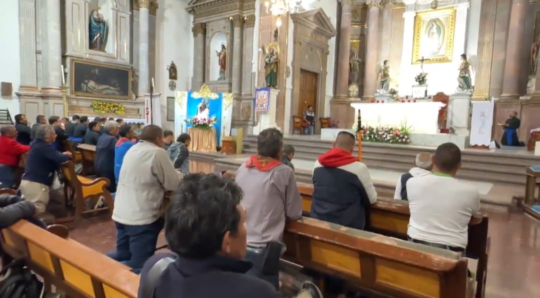 Inicia marcha la 164ª peregrinación varonil al Tepeyac