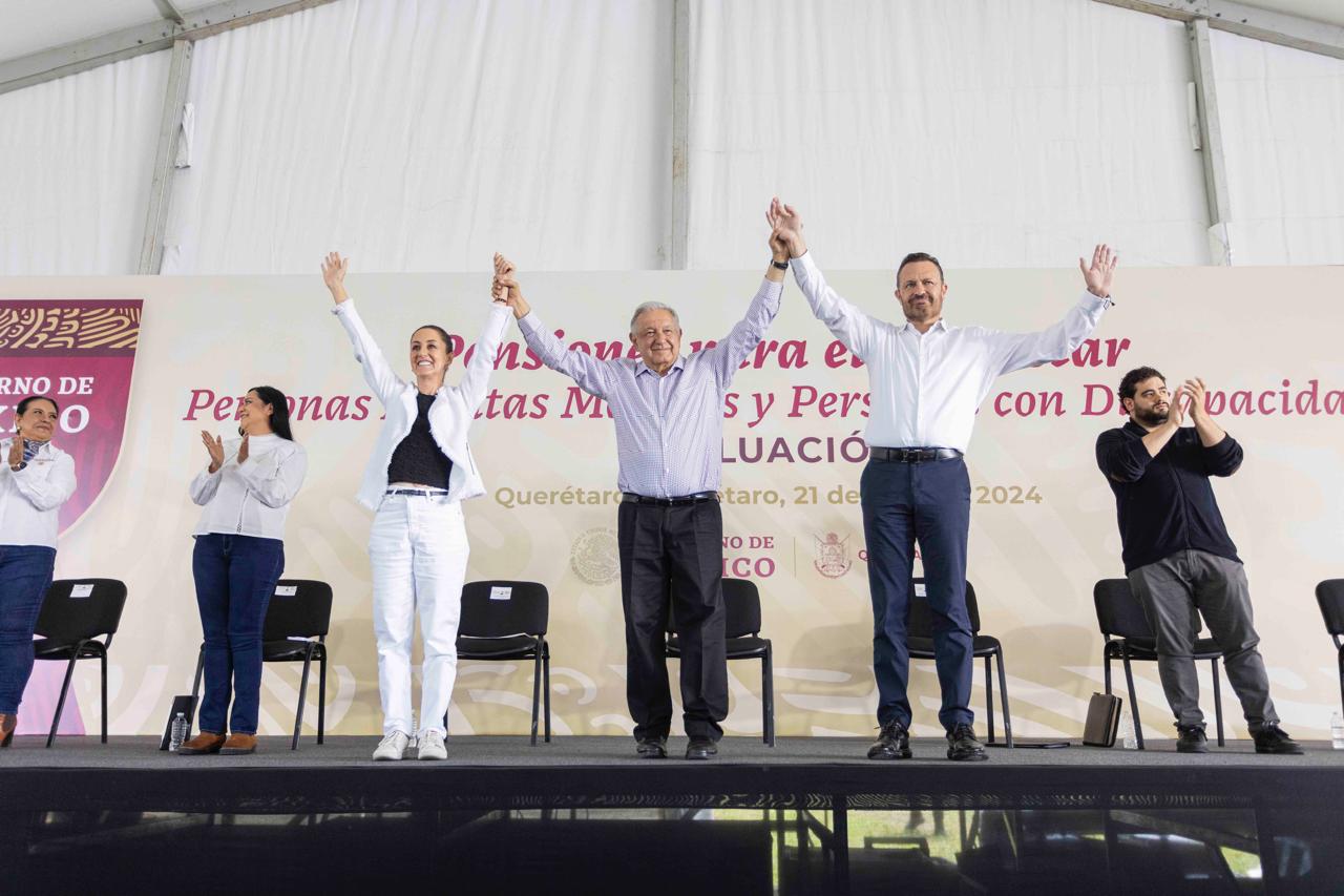 EN LA GIRA DE CLAUDIA SHEINBAUM Y EL PRESIDENTE AMLO SE HAN TRATADO TEMAS FUNDAMENTALES PARA MÉXICO.