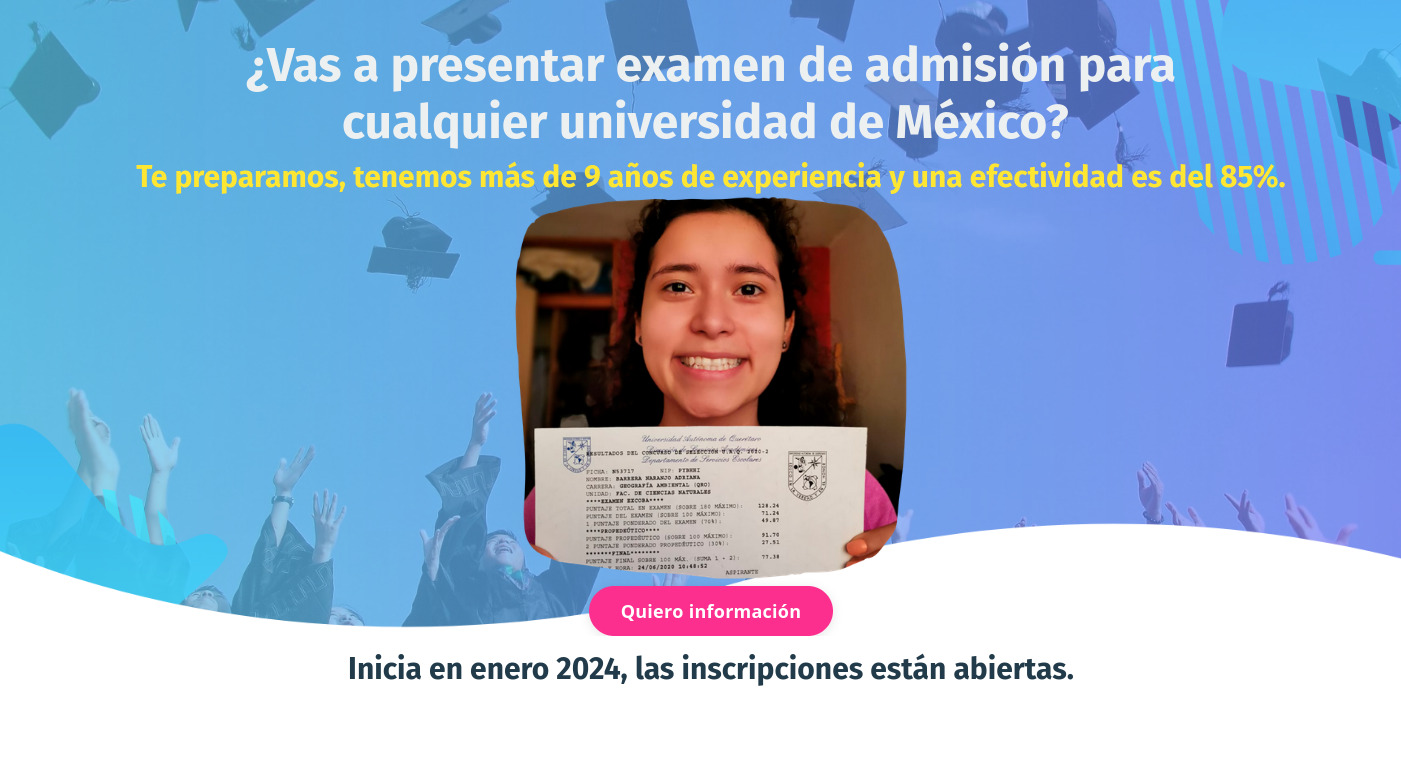 Cursos de preparación para ingreso a la UAQ cuestan hasta 8 mil pesos