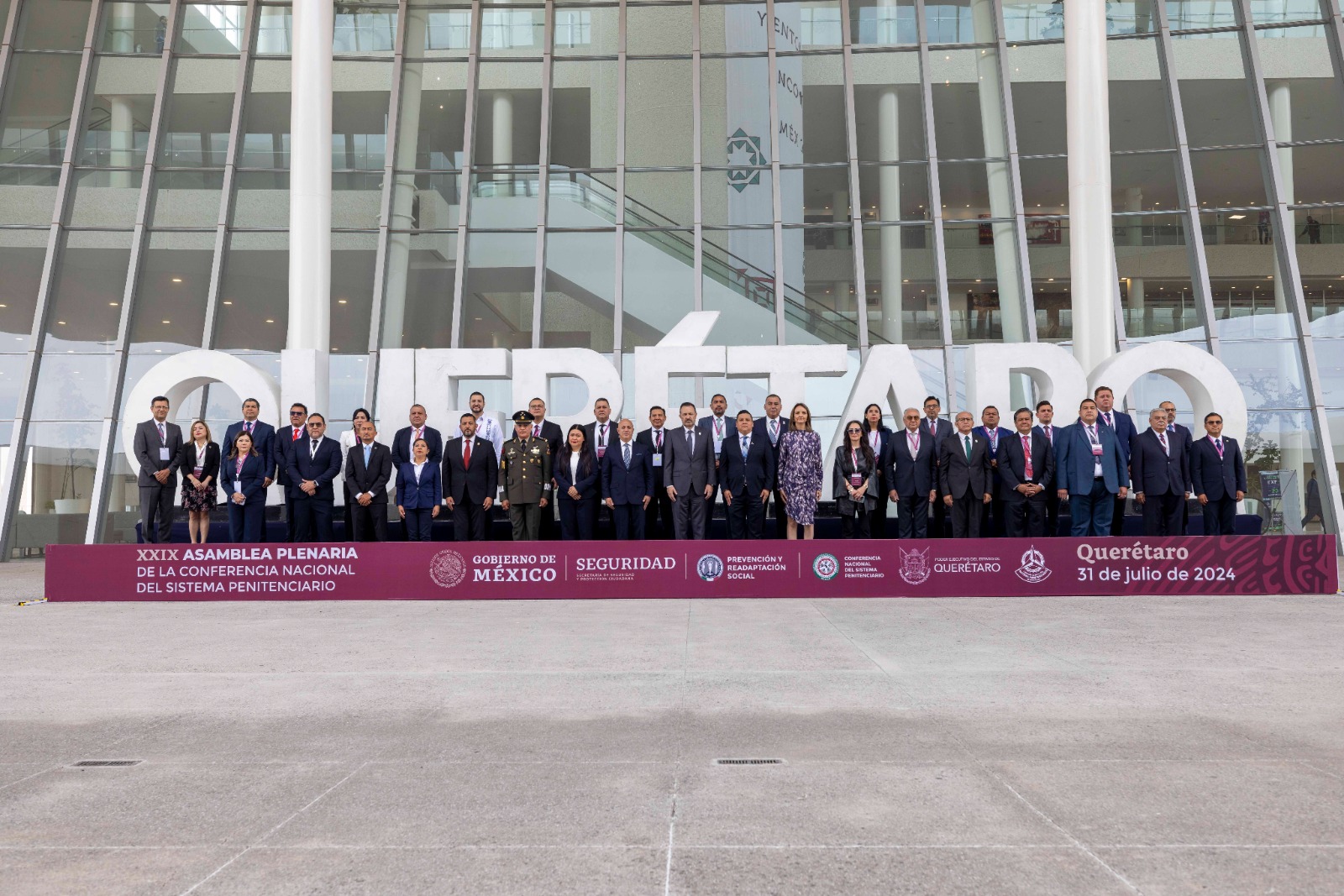 Celebran en Querétaro XXIX Asamblea Plenaria de la Conferencia Nacional del Sistema Penitenciario