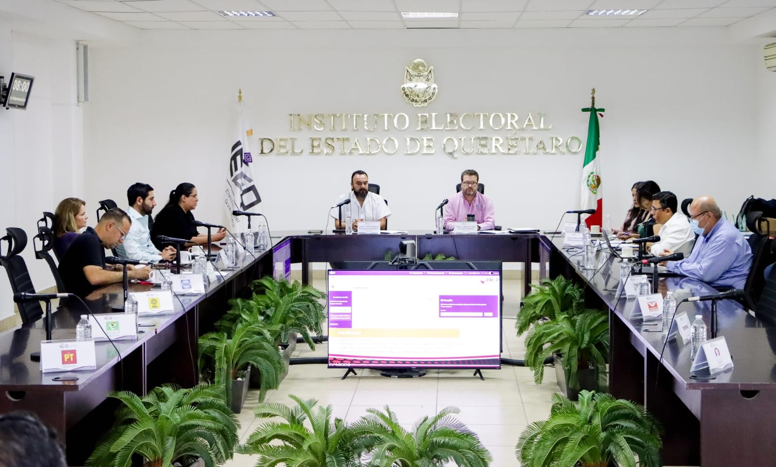 Concluyen con éxito trabajos de la Comisión Transitoria del PREP del IEEQ