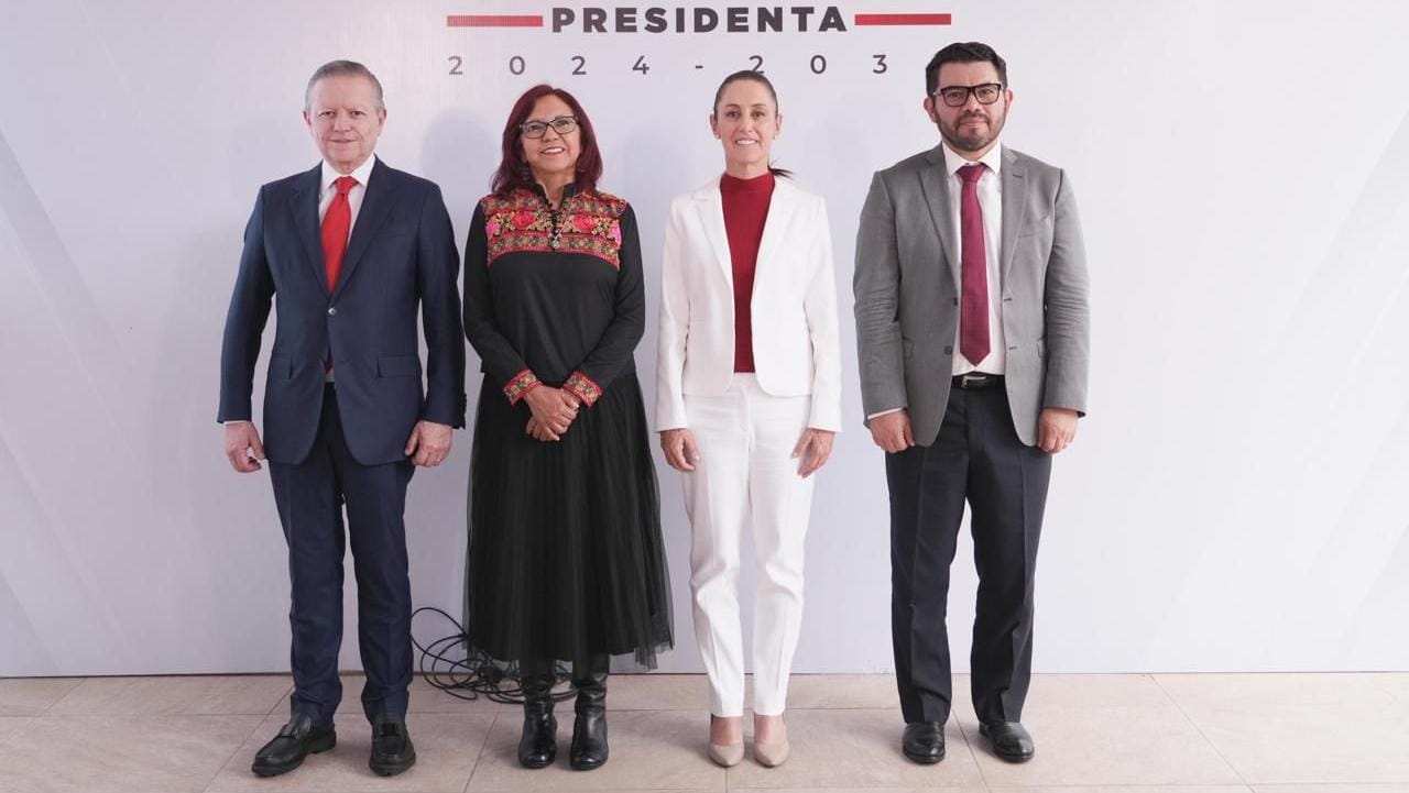 CLAUDIA SHEINBAUM PRESENTÓ A ARTURO ZALDÍVAR, CARLOS TORRES Y LETICIA RAMÍREZ COMO INTEGRANTES DE SU GABINETE