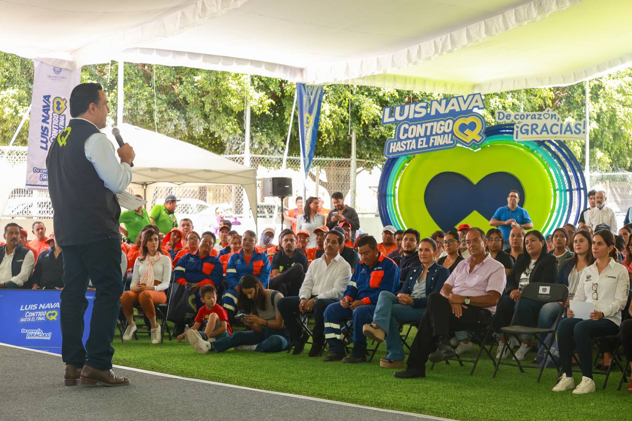 Reporta Luis Nava el trabajo por los parques, el alumbrado público y la atención a las mascotas