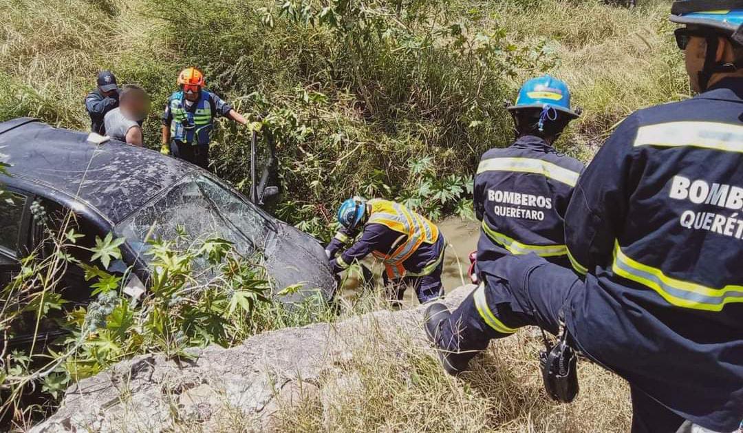 Terminó en un dren pluvial en La Obrera