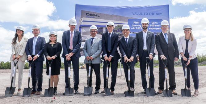 Diehl Aviation inicia construcción de planta en Querétaro para fortalecer su presencia en América