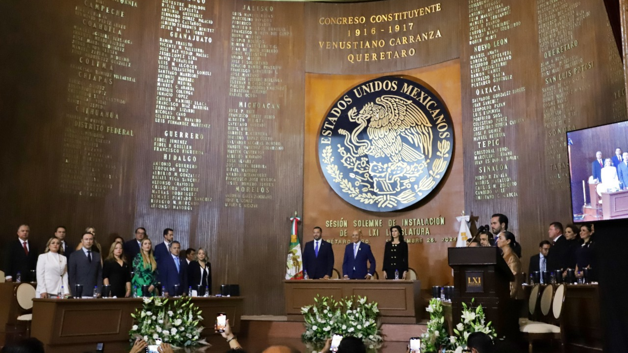 Chocan bancadas del PAN y Morena tras estreno de la nueva Legislatura