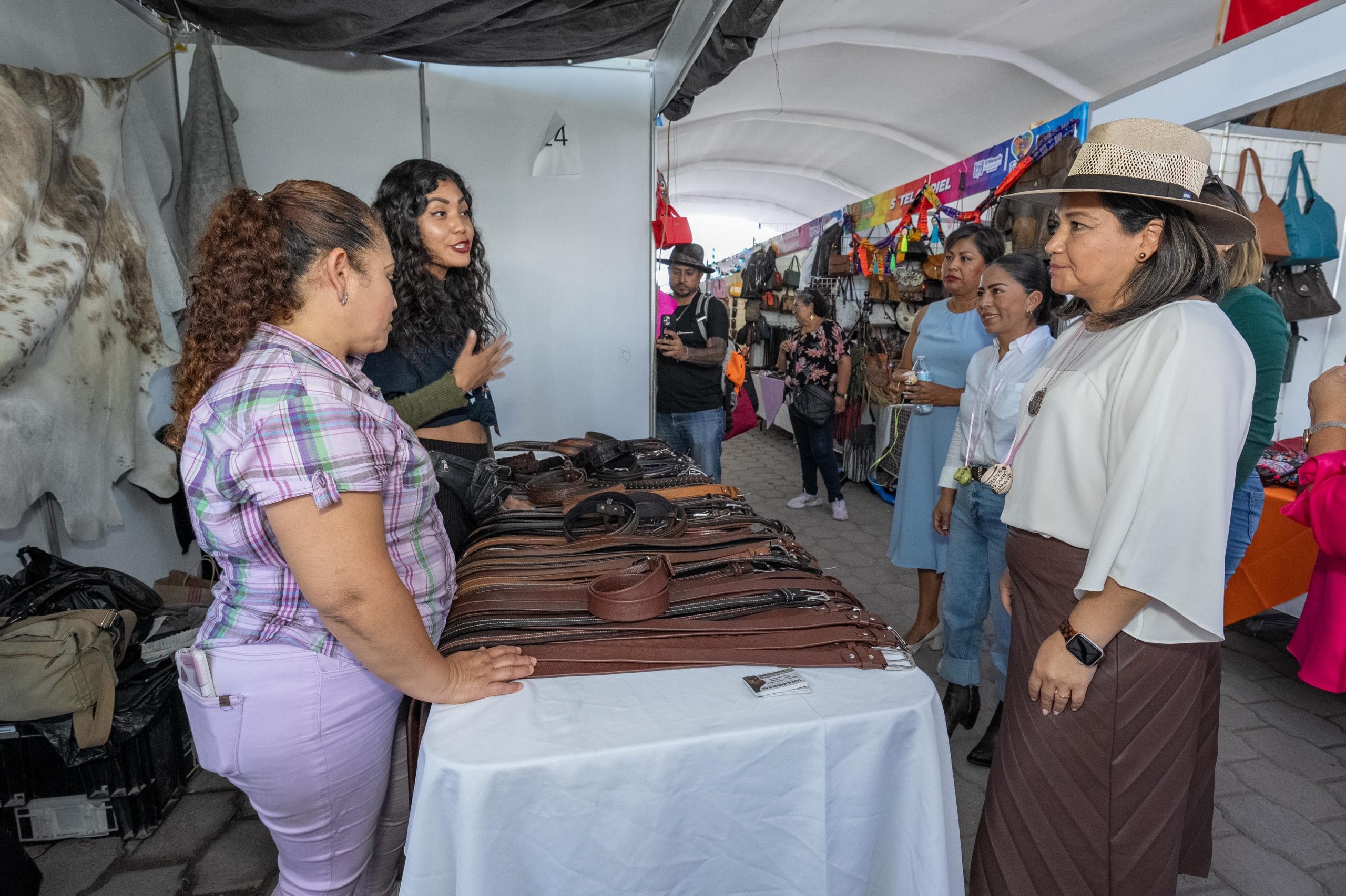 Claudia Martínez Guevara inauguró la cuarta edición del Festival de la Piel, San Vicente Ferrer