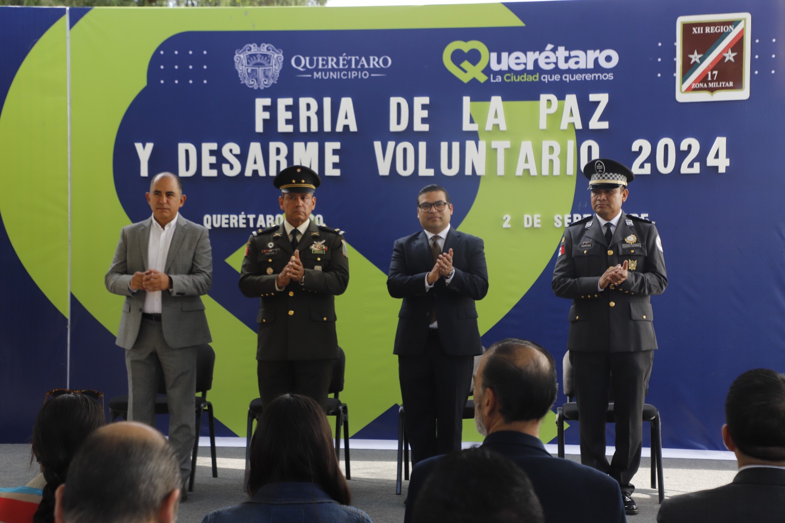 Inicia Feria de Paz y Desarme Voluntario en Querétaro